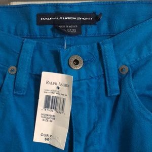 Turquoise Ralph Lauren Jeans